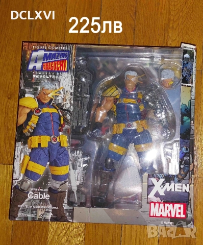 McFarlane Batman, Superman, Spawn, Cable, Moon Knight, Spider-Man