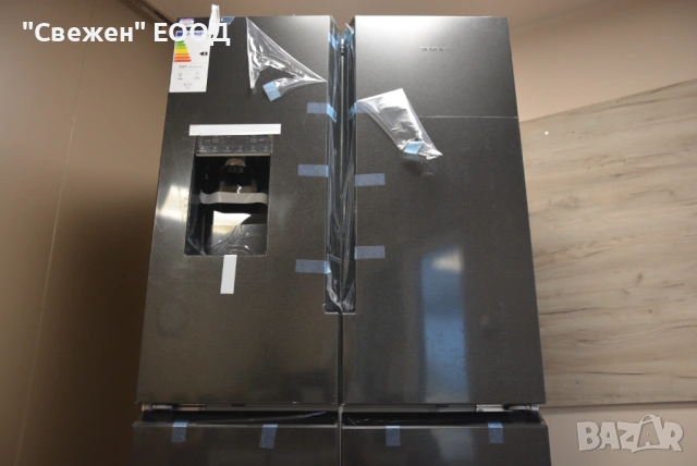 Голям хладилник Side by Side FrenchDoor Siemens KF96DPXEA iQ700, ледогенератор, Total Nofrost, снимка 10 - Хладилници - 53335287