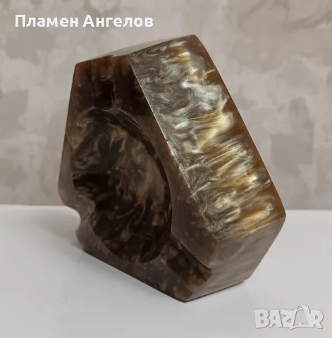 Ретро колекционерски пепелник от Каталин, Бакелит Лава Поток. , снимка 8 - Антикварни и старинни предмети - 55782517