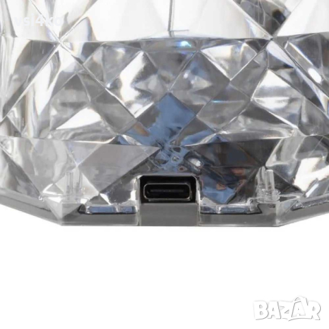 Кристална настолна LED лампа, снимка 8 - Настолни лампи - 44750199