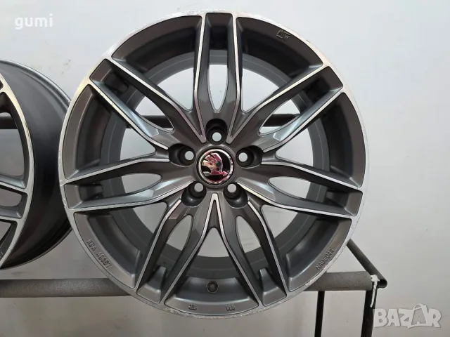4бр 17ски джанти за SKODA, SEAT, VW 5х100мм A170968 , снимка 3 - Гуми и джанти - 56137057