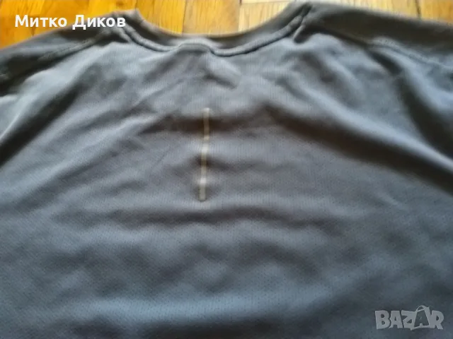 Тениска маркова на Найк размер Л сива отлична, снимка 6 - Тениски - 49156909