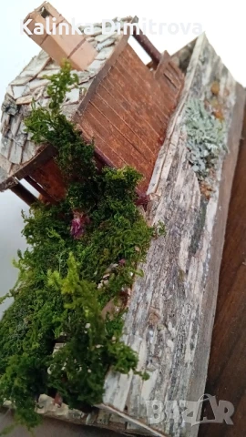 Макет на къща-ръчна изработка., снимка 2 - Декорация за дома - 50753310