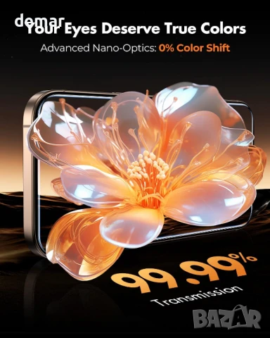 UNBREAKcable Протектор за екран с антирефлексно покритие за iPhone 16 Pro Max [2 броя], снимка 3 - Фолия, протектори - 51373708