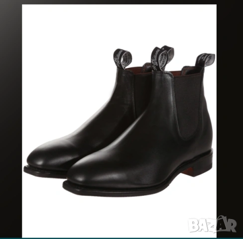 луксозни бизнес боти тип челси R.M. Williams Comfort Craftsman  номер 42 , снимка 6 - Мъжки боти - 53078573