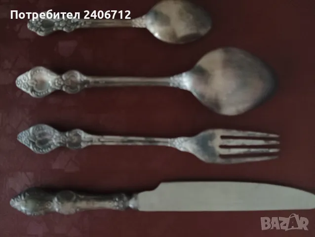 Сервиз от мелхиор , снимка 4 - Сервизи - 49507317