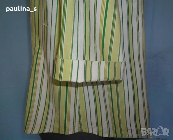 Два различни броя / Дамска риза от органичен памук в райе , снимка 13 - Ризи - 14505690