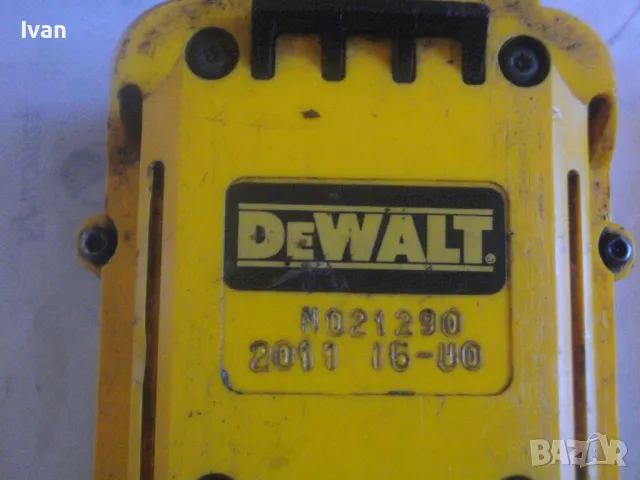 DeWALT 36V Li-ion Made in MEXICO Оригинален АКУМУЛАТОРЕН ЪГЛОШЛАЙФ 36 ВОЛТА ДЕВАЛТ с батерия зарядно, снимка 6 - Други инструменти - 47603156