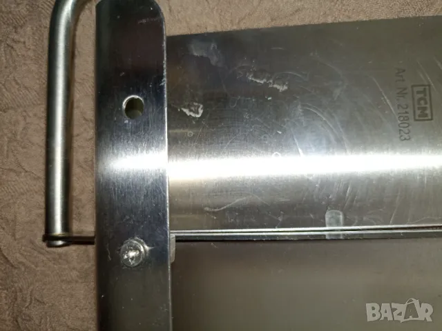 ТСМ- немски нож/ гилотина от неръждаема стомана за рязане на сирене и кашкавал , снимка 7 - Прибори за хранене, готвене и сервиране - 48842386