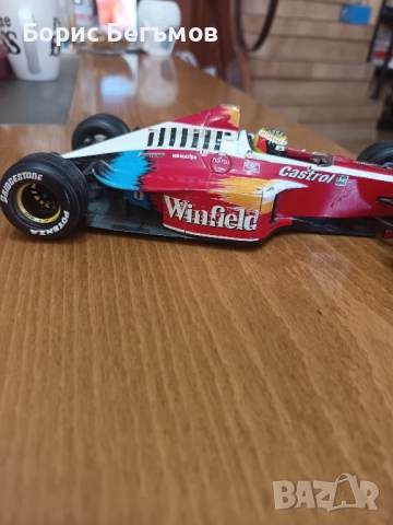 Количка Формула 1Williams FW21 Гран При 1998 1:18 Hot Wheels , снимка 7 - Колекции - 52369249