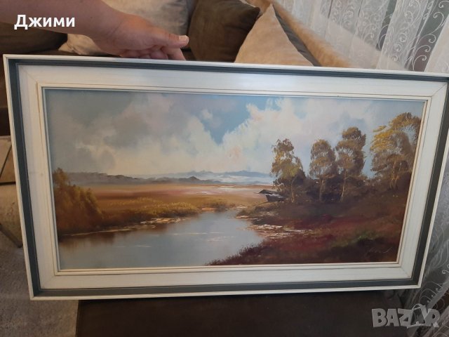 маслена картина на платно, снимка 1