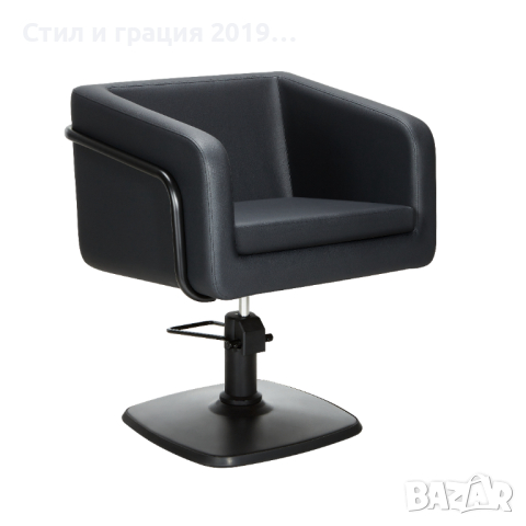  Мебели за фризьорски салони Фризьорски столове Фризьорски стол Egan B - черен Фризьорски стол Egan , снимка 8 - Фризьорски столове - 44734907