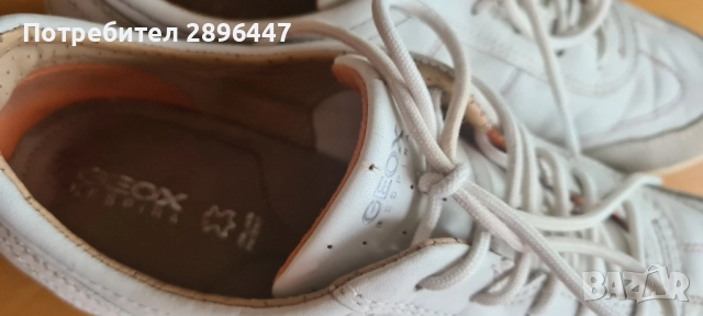 Маратонки Geox respira естествена кожа 39 номер, снимка 4 - Маратонки - 52194480