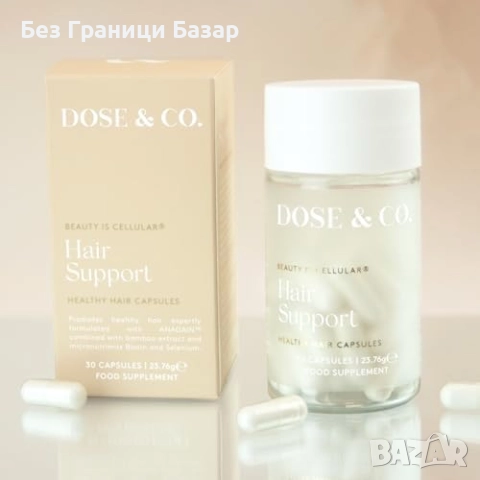 Нова Хранителна добавка за по-гъста и силна коса с Biotin и бамбук 30 капсули, снимка 7 - Хранителни добавки - 52544295