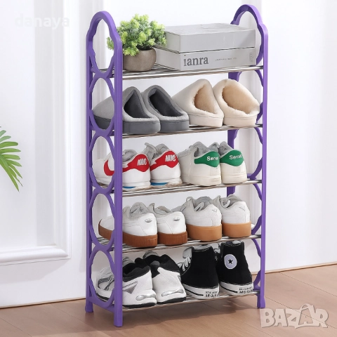 3816 Етажерка за обувки на 4 нива, снимка 11 - Органайзери - 41538929
