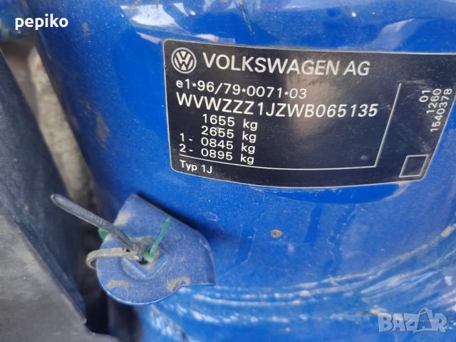 Продавам VOLKSVAGEN GOLF 1.4.16V,, снимка 4 - Автомобили и джипове - 41743970