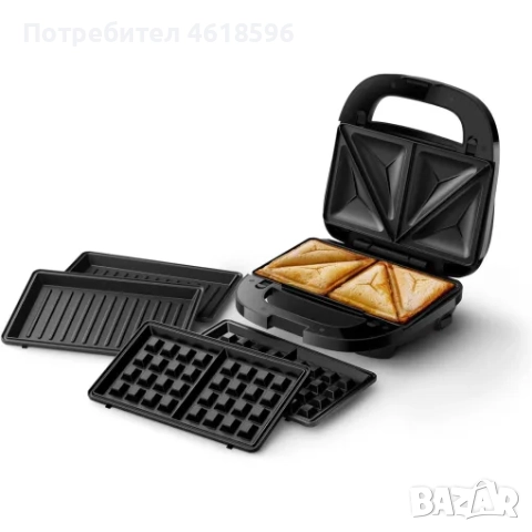 Philips тостер Sandwichmaker 5000 Series 750W