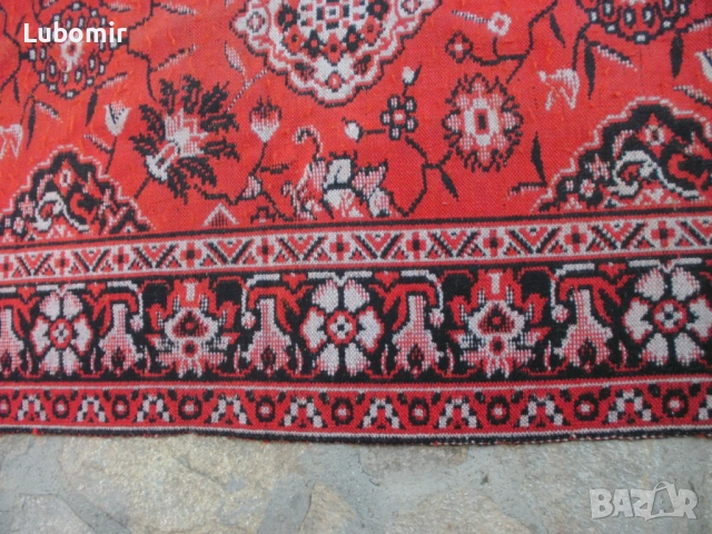 Пътека памучна, оригинална - двулицева, жакард, Нова !, снимка 4 - Пътеки - 51812649