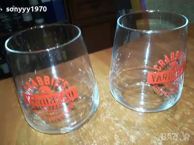 CRABBIES 2БР ЧАШИ ЗА УИСКИ 2911222025, снимка 11 - Колекции - 38844113
