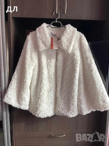 Бяло нежно палто, снимка 2 - Палта, манта - 52824777