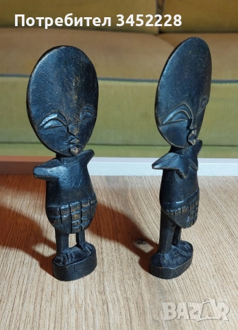 дърворезби две фигурки за ценители , снимка 3 - Декорация за дома - 52505682