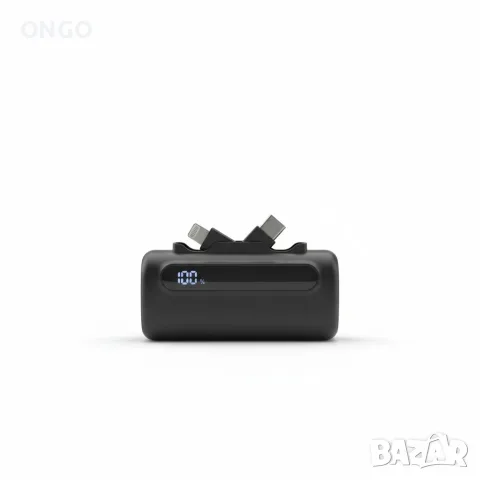 Мини джобна батерия без кабели ONGO 22.5W - Бързо зареждане, снимка 3 - Външни батерии - 56247142