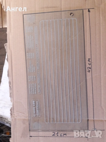 ТЕРМОУСТОЙЧИВО - ОГНЕУПОТНО СТЪКЛО - ФУРНИ,КАМИНИ, снимка 5 - Печки, фурни - 44201524