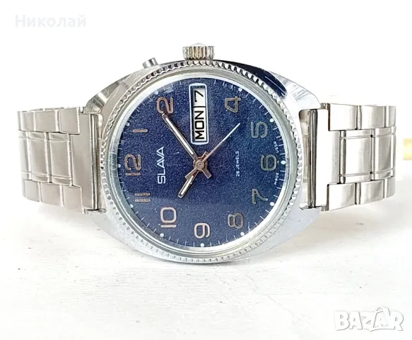 Slava Слава cal.2428 - мъжки механичен часовник с ръчно навиване , снимка 4 - Мъжки - 49318852