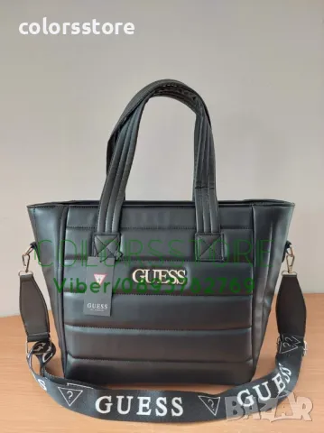 Черна чанта Guess код SG.446, снимка 3 - Чанти - 34113796