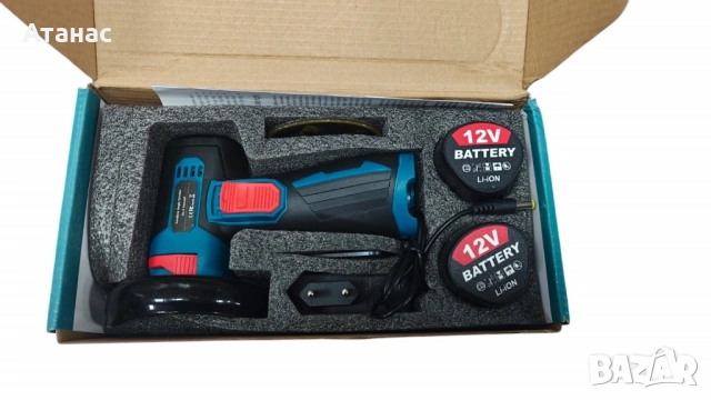 Акумулаторен ъглошлайф 12V – Компактен, мощен и удобен, снимка 6 - Ъглошлайфи - 52617134