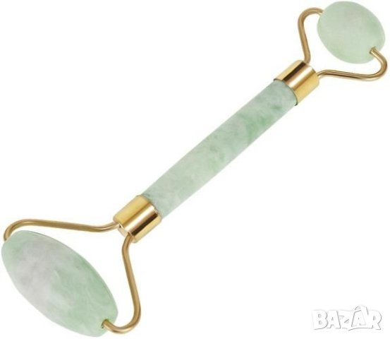 Нефритен ролер / Нефритен масажор за лице, снимка 2 - Масажори - 41766766