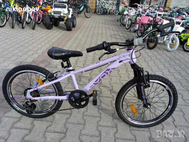 BYOX Велосипед 20" WHIZZY лилав, снимка 2 - Велосипеди - 53560231