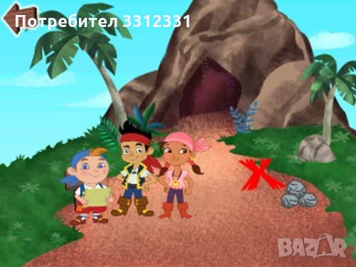 Математика 3-5г. с LeapFrog Explorer Game: Disney Jake and the Never Land Pirates , снимка 3 - Образователни игри - 35864963