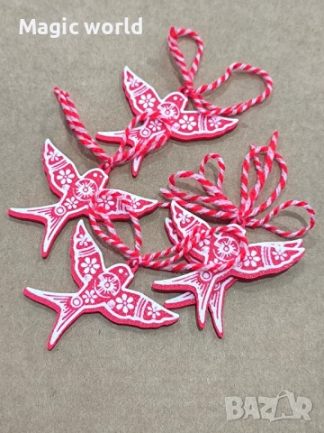 Мартеница във формата на лястовичка, снимка 2 - Други - 53654651