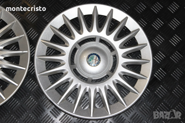 ✔️Оригинални тасове Alfa Romeo 147 (2000-2010г.) Alfa 147 / 60695794 / 15 цола, снимка 7 - Аксесоари и консумативи - 52360923