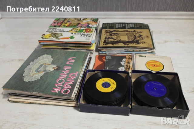 Стари грамофонни плочи 110бр.