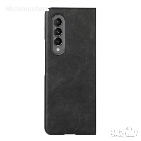 Samsung Galaxy Z Fold4 Удароустойчив Кожен Калъф и Протектор, снимка 13 - Калъфи, кейсове - 52382509