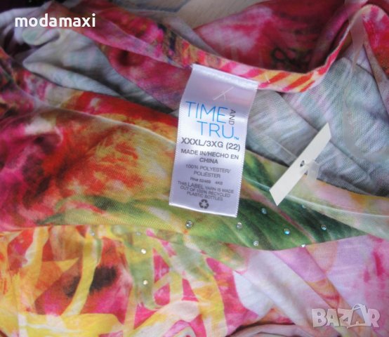 3XL Нова блуза Time , снимка 6 - Туники - 41169101