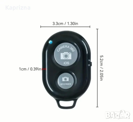 безжично Bluetooth дистанционно управление, снимка 8 - Селфи стикове, аксесоари - 50809830
