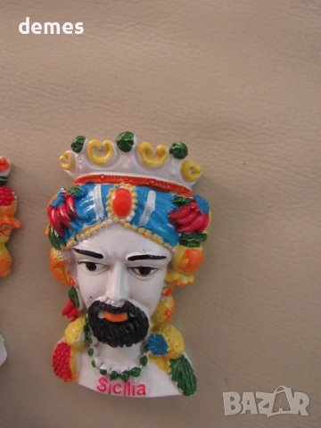 Сет от два броя магнити-мавър от Сицилия, Италия, снимка 5 - Колекции - 47985042