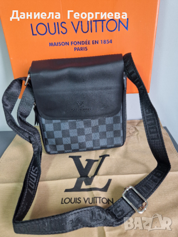 Мъжка чанта Louise Vuitton , снимка 2 - Чанти - 44665110