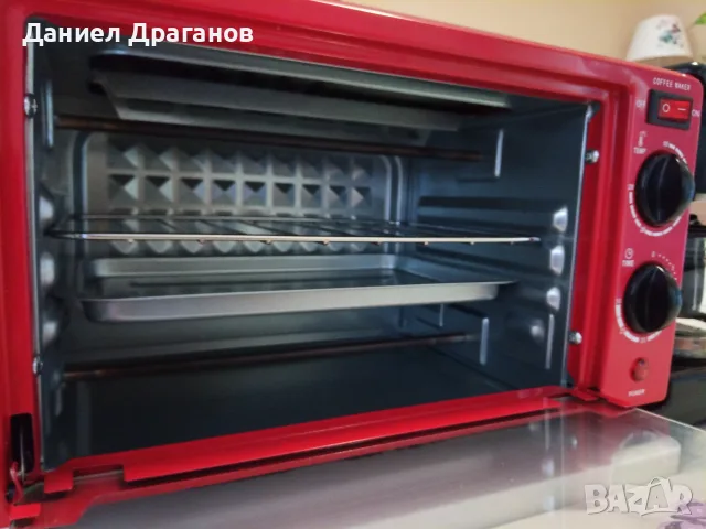 Мини фурна 3 в 1, снимка 2 - Печки, фурни - 56127094
