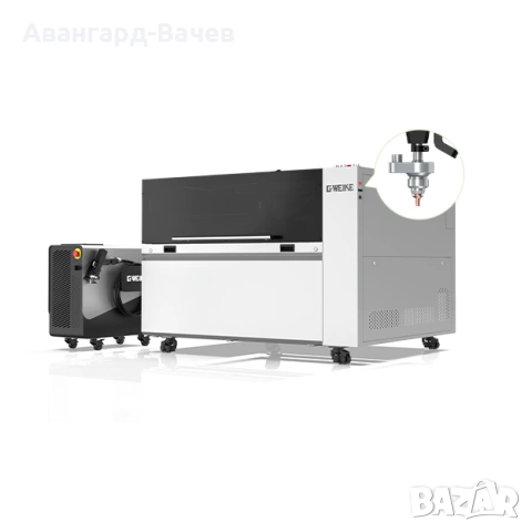 1200W фибърен лазер + 130W CO₂ лазер., снимка 8 - Други машини и части - 53357886