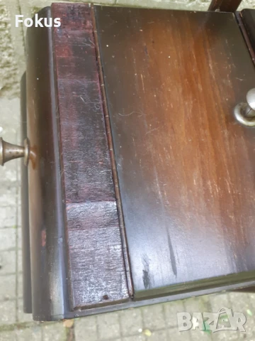 Невероятна стара антикварна тоалетка бижутерка шкафче, снимка 5 - Антикварни и старинни предмети - 50839824