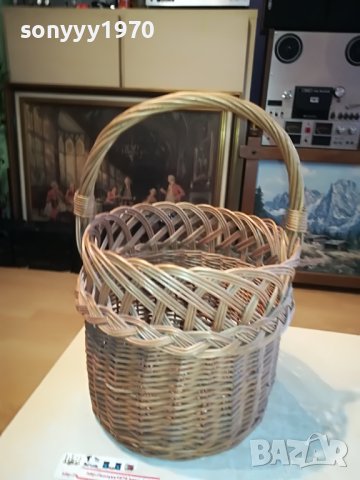 ПЛЕТЕНА КОШНИЦА ОТ ГЕРМАНИЯ 1504231919, снимка 10 - Антикварни и старинни предмети - 40377324