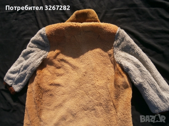 Шуба,Брезент,Естествена,Агнешка,Кожа, снимка 16 - Екипировка - 52818895