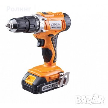 Бормашина акум. ударна 2-ск. 10mm 40Nm 18V 2Ah BK-CDI35 / 030606