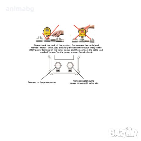 Електронен пресостат за свързване към хидрофорен съд 0-10 бара 1/2'', 220V, снимка 5 - Друга електроника - 41978165