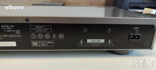 Стерео тунер Yamaha TX-350#1, снимка 4 - Ресийвъри, усилватели, смесителни пултове - 51051341