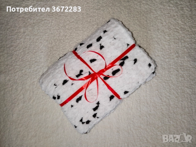 Ръчно плетено одеяло